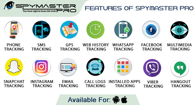 Spymaster Pro الميزات 