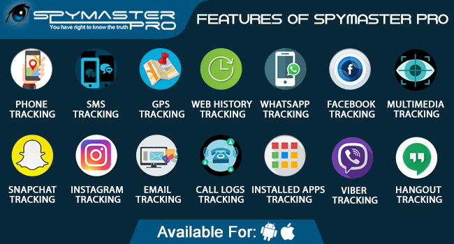 الميزات من Spymaster Pro