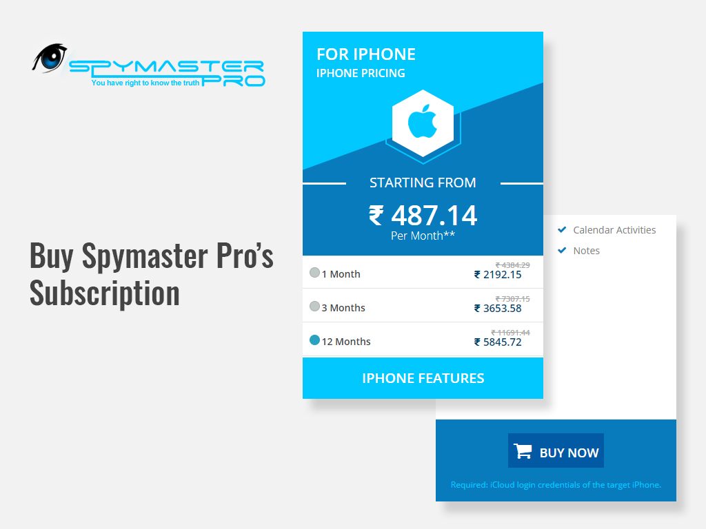 Buy Spymaster Pro’s Subscription