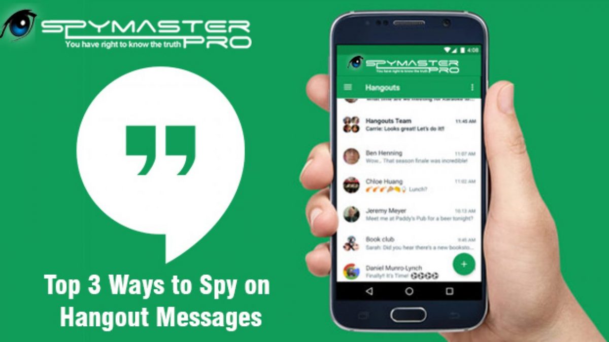 Top 3 Ways to Spy on Hangout Messages