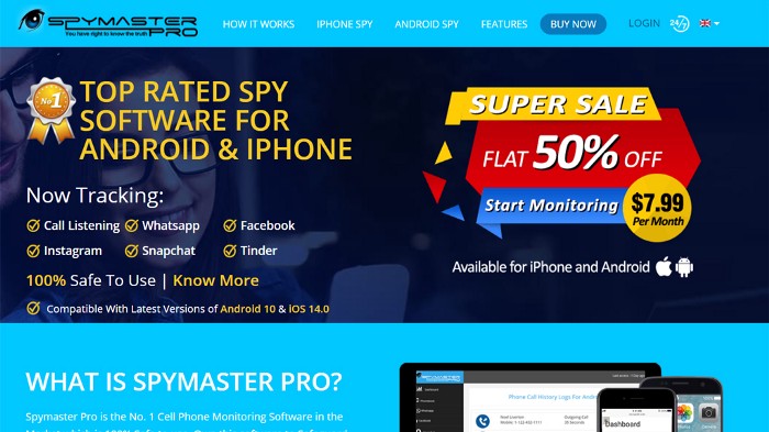 Spymaster Pro App
