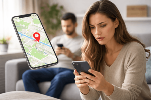 track husbands iphone