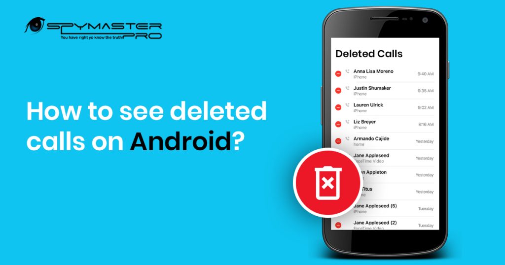 How to see deleted calls on Android