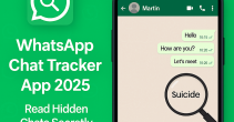 WhatsApp Chat Tracker App 2025