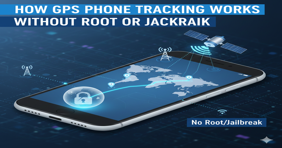 How GPS Phone Tracking Works Without Root or Jailbreak