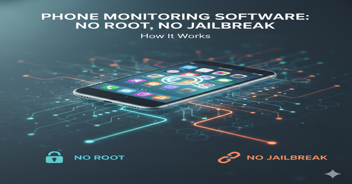 How Phone Monitoring Software Works Without Root or Jailbreak (2026 Guide)