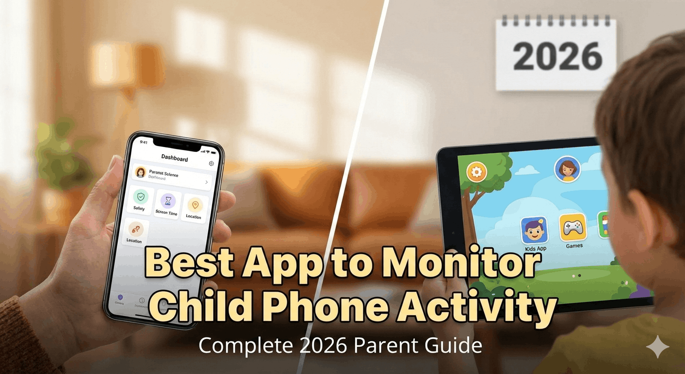 Best App to Monitor Child Phone Activity (Complete 2026 Parent Guide)