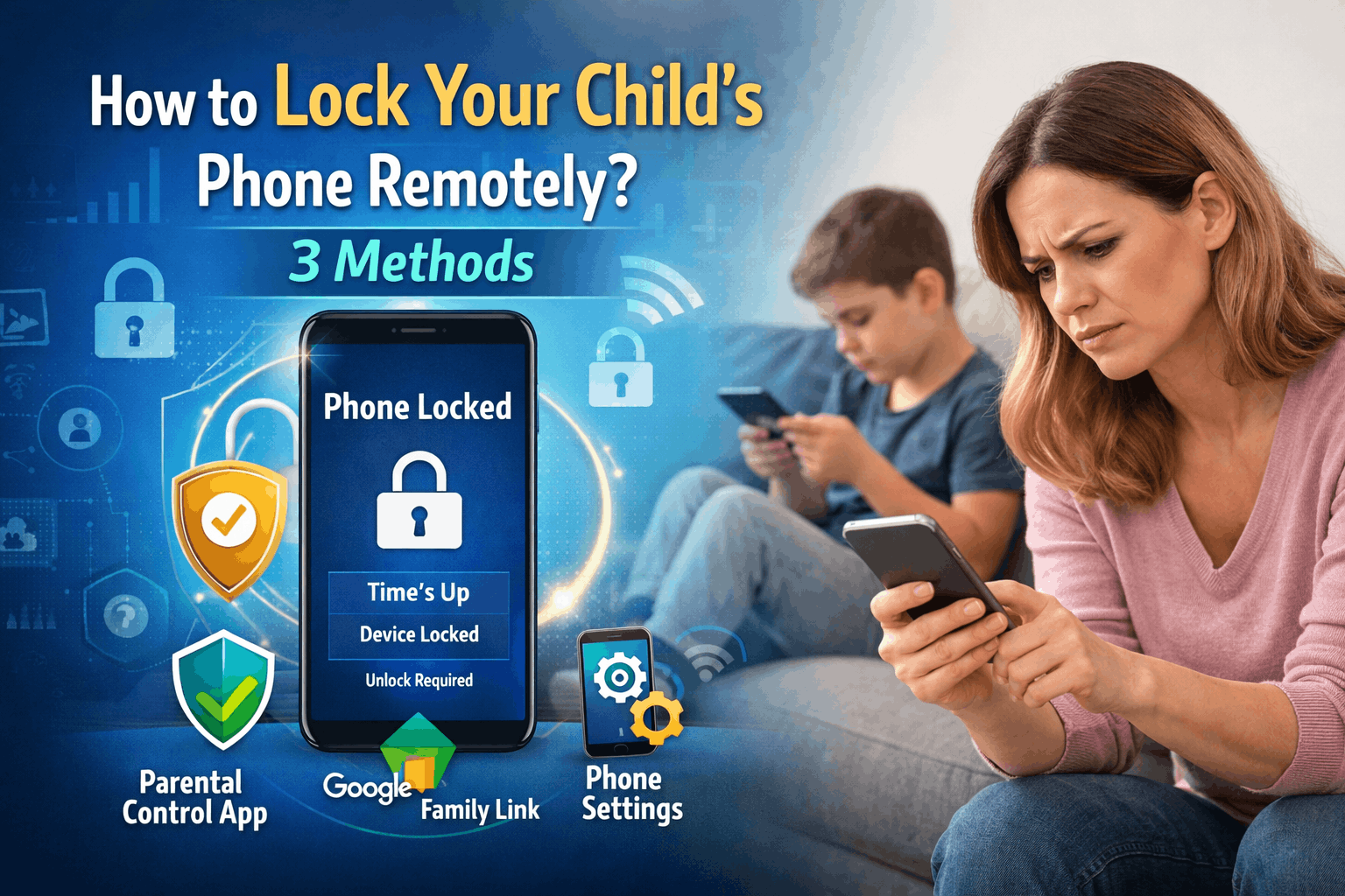 How to Lock Your Child’s Phone Remotely? (3 Easy & Effective Methods)