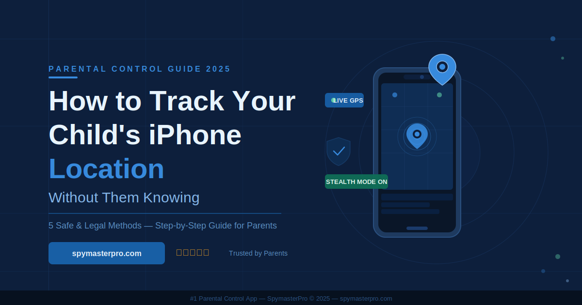 How to Track Your Child’s iPhone Location Without Them Knowing