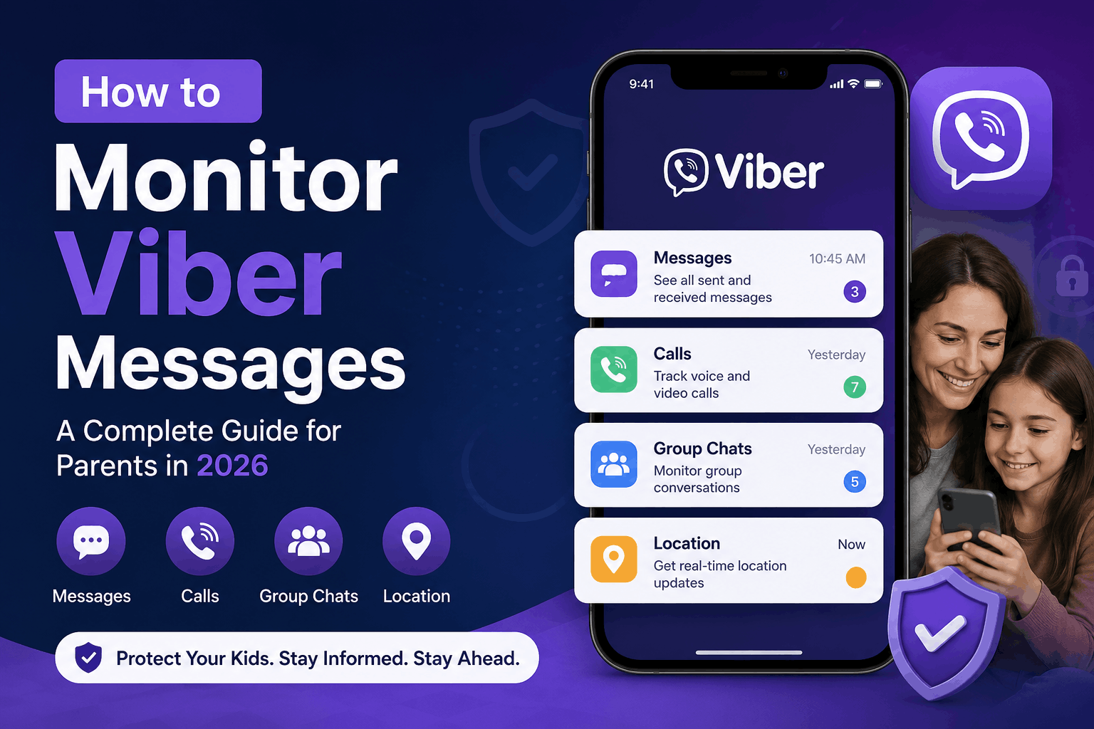 How to Monitor Viber Messages Safely in 2026: Complete Guide for Parents