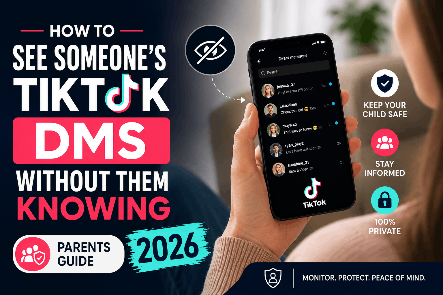 How to See Someone’s TikTok DMs Without Them Knowing (Parents Guide 2026)