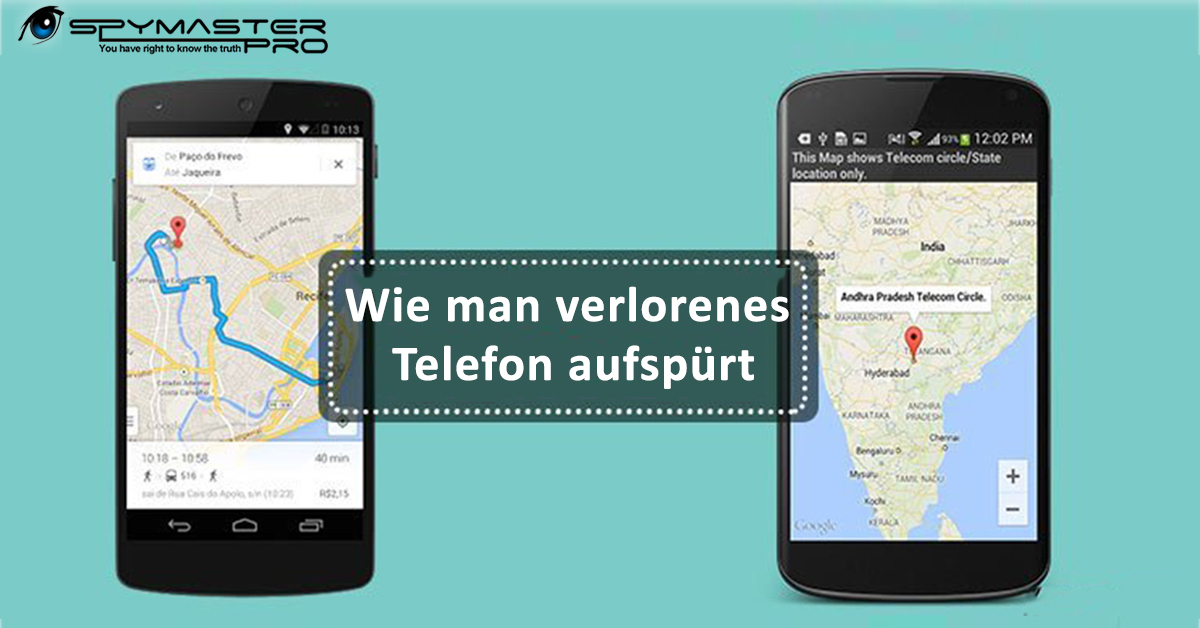 Wie man verlorenes Telefon aufspürt