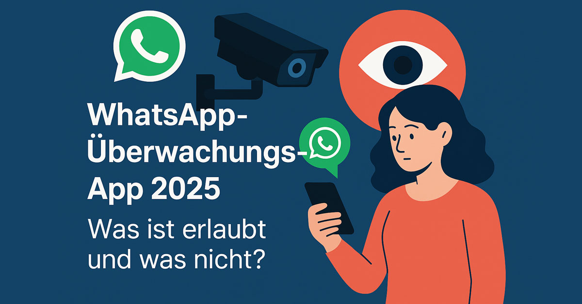 WhatsApp-Überwachungs-App 2025 – Was ist erlaubt und was nicht?