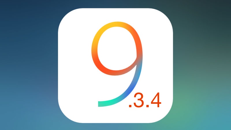 À propos d’iOS 9.3.4