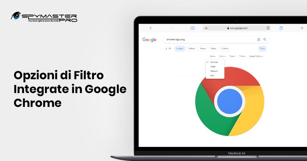 Opzioni di Filtro Integrate in Google Chrome