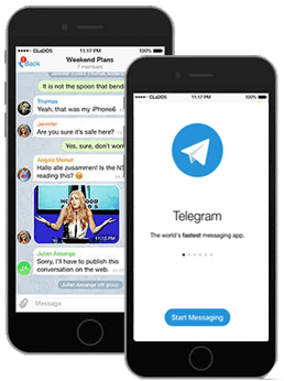 Telegram tracking
